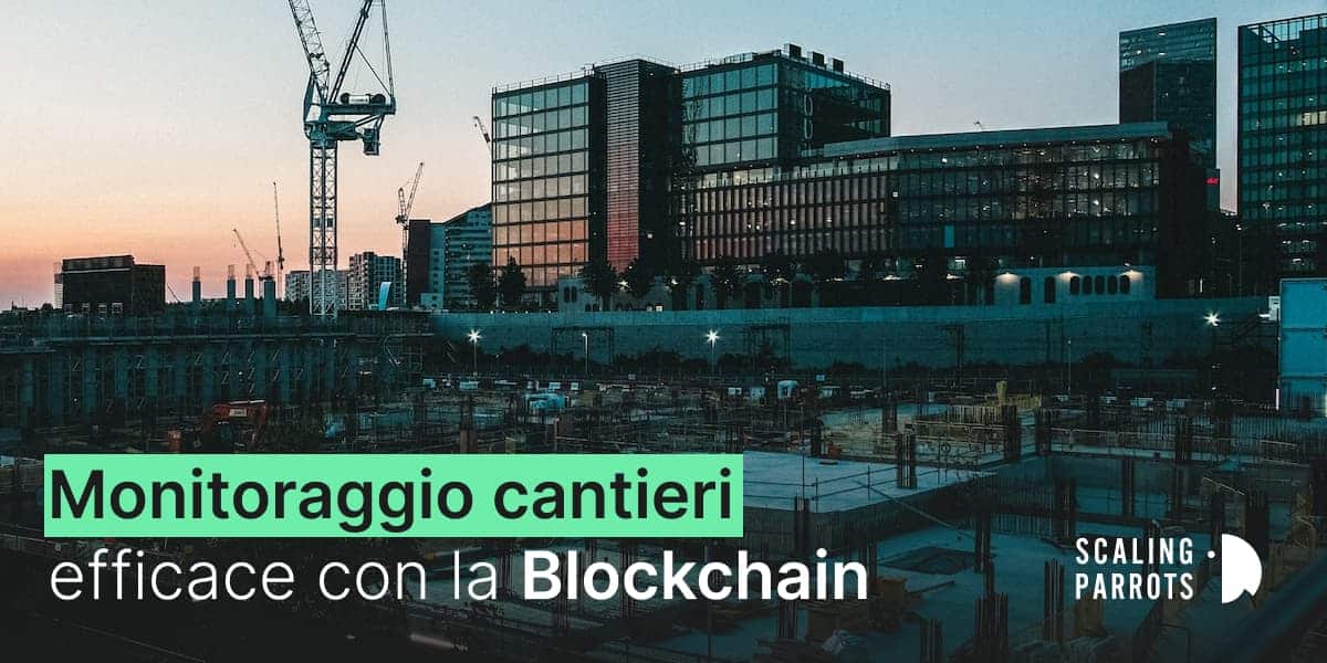 blockchain per cantieri