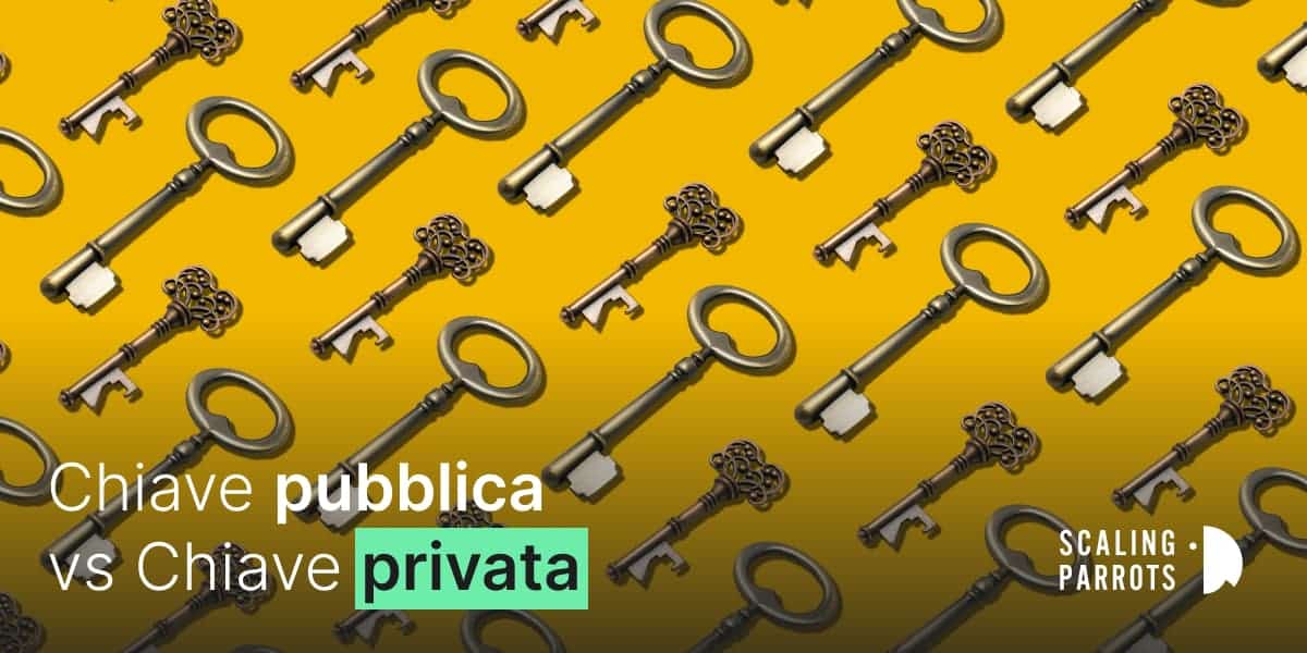 chiave pubblica vs chiave privata
