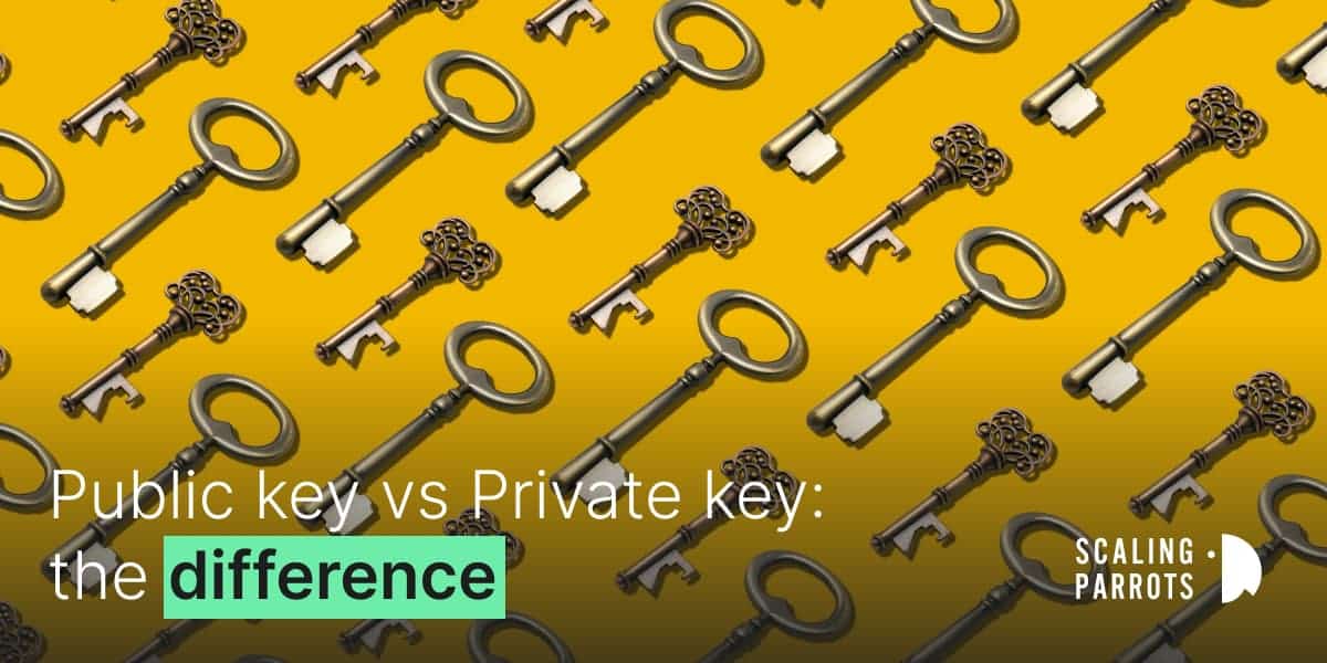 public key vs private key