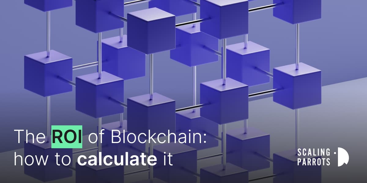 how to calculate roi in blockchain