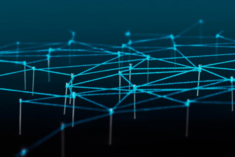 network made of nodes